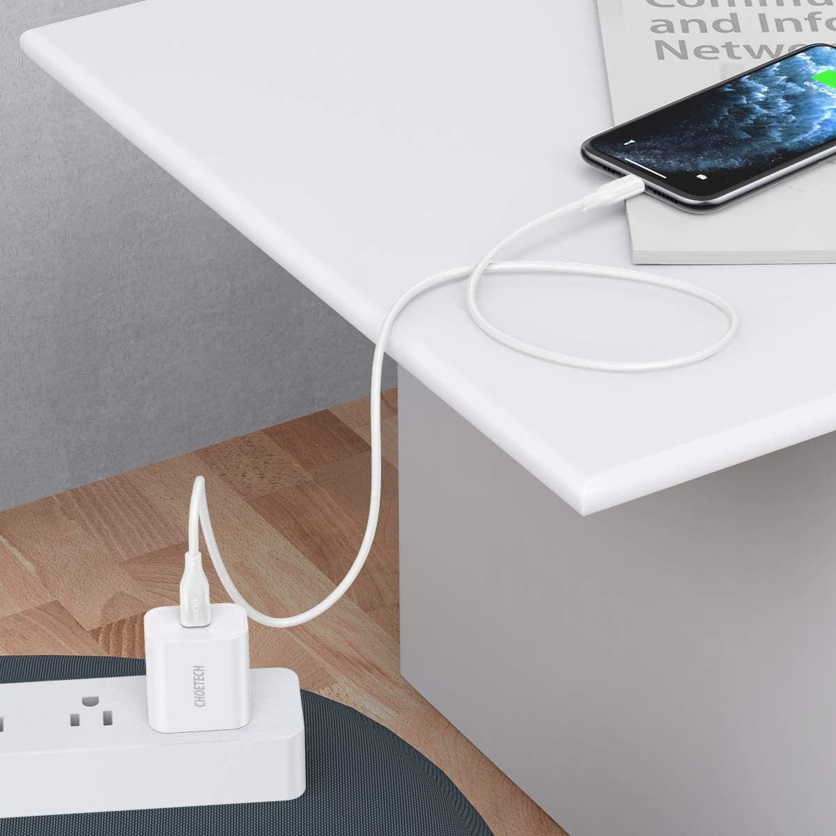 Cargador / Adaptador de Corriente USB-C 20W - Blanco