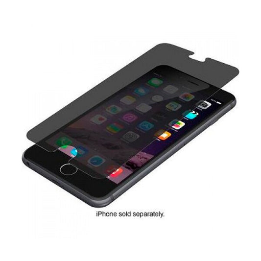 Zagg Invisible Shield Glass Privacy Screen Protector For Iphone 6 Plus