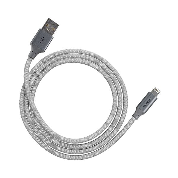 Cable Ventev Lightning 6ft Gris