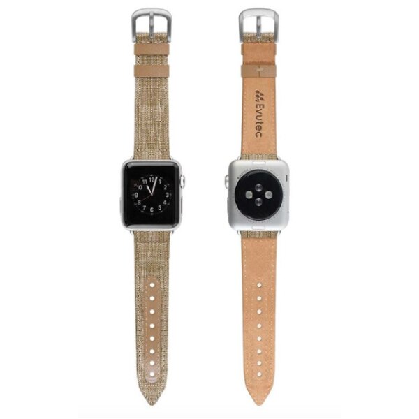 Banda Evutec para Apple Watch 38Mm - Tweed/Tan