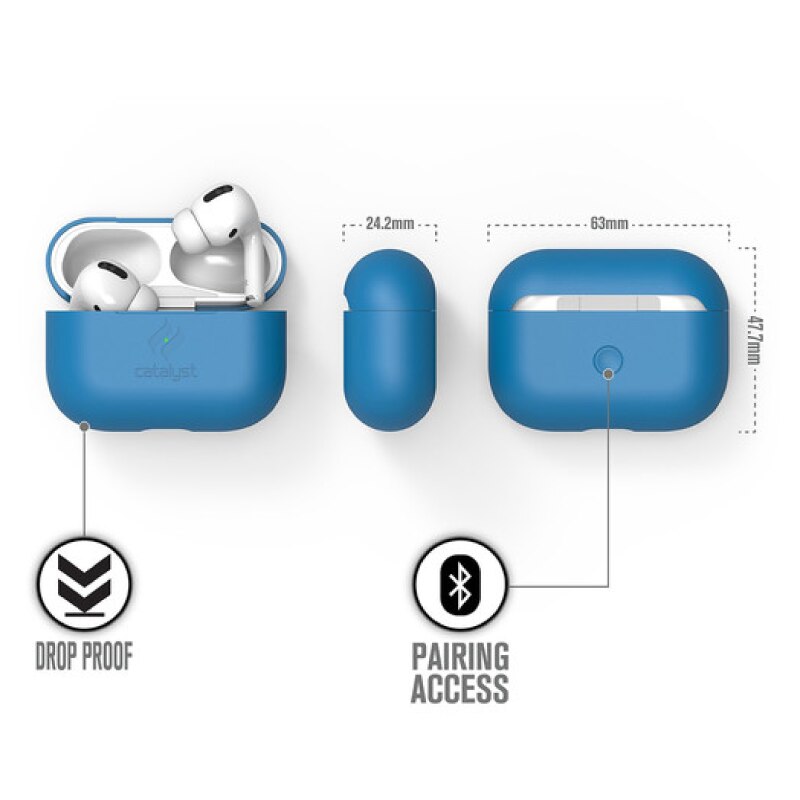 Funda Catalyst Slim para Airpods Pro Azul Neón