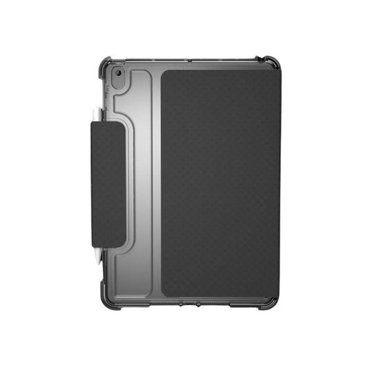 Case UAG U Lucent Folio Para iPad 10.2" 7/8/9 Gen (exclusivo de Apple) - Negro/Hielo