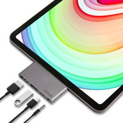 Multipuerto USB-C 4:1 para iPad Pro Hub Gris espacial