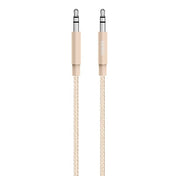 Cable Belkin Stereo Mixit Metallic 1.20 Mts Apr Gold