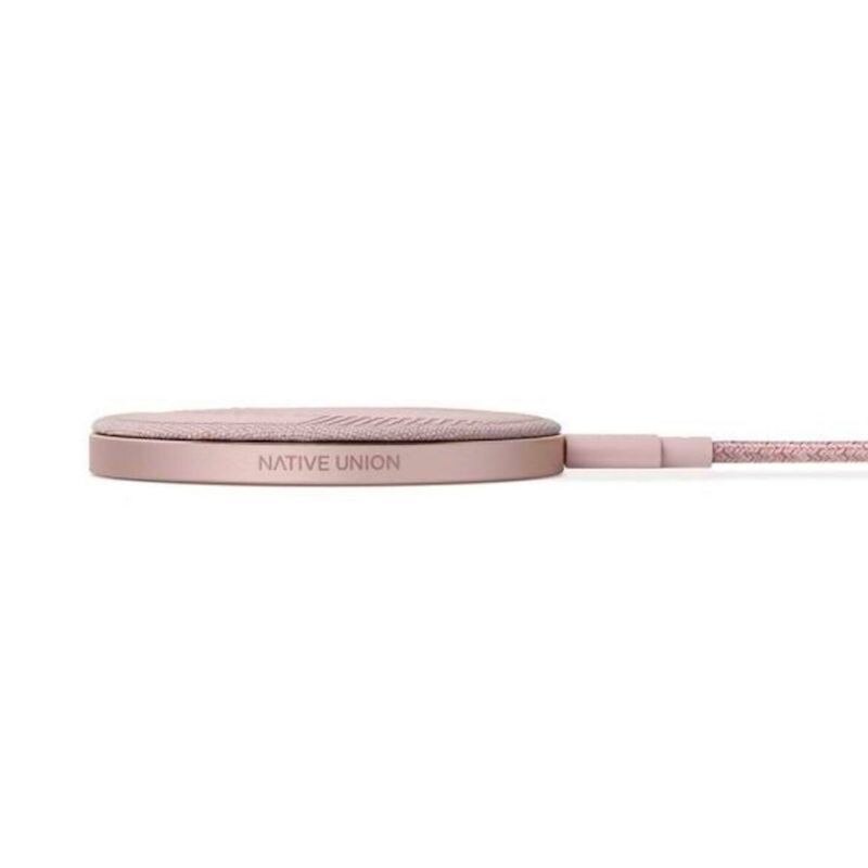 Cargador Inalámbrico Native Union Drop Qi 10W - Rosa