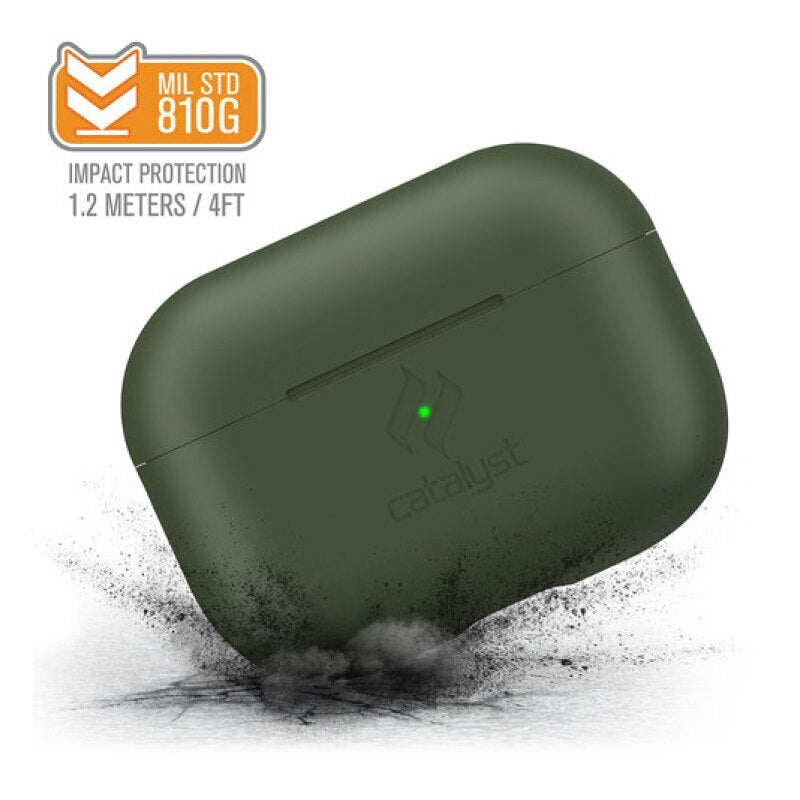 Case CATALYST SLIM Para Airpods Pro - Verde oliva