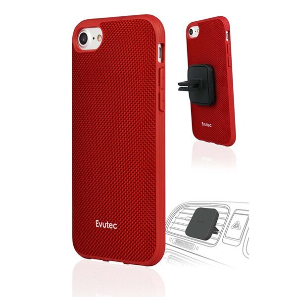 Case Evutec Para iPhone 6/6s/7/8 - Rojo