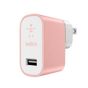 Cargador Belkin Home Charger Premium Metallic Universal 2.4A Oro Rosa