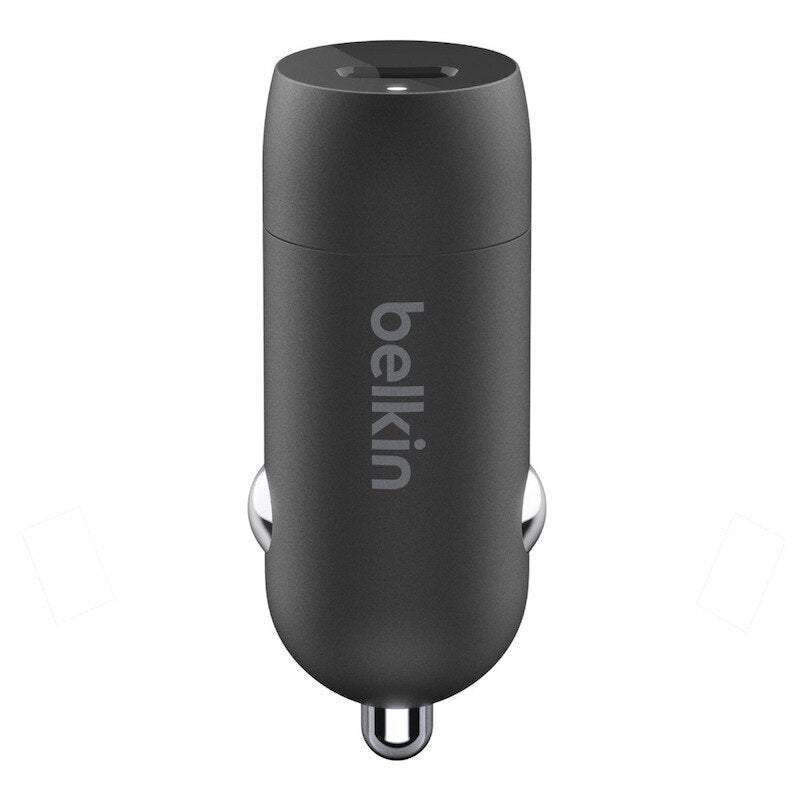 Cargador Carro Belkin 20w - USB-C PD - Negro