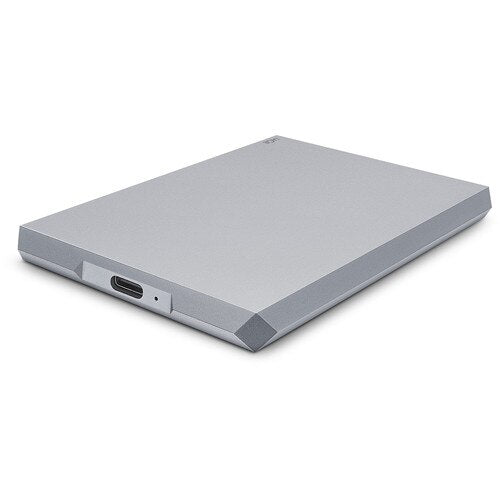 LaCie 2TB USB 3.1 Type-C Mobile Drive (Gris espacial)