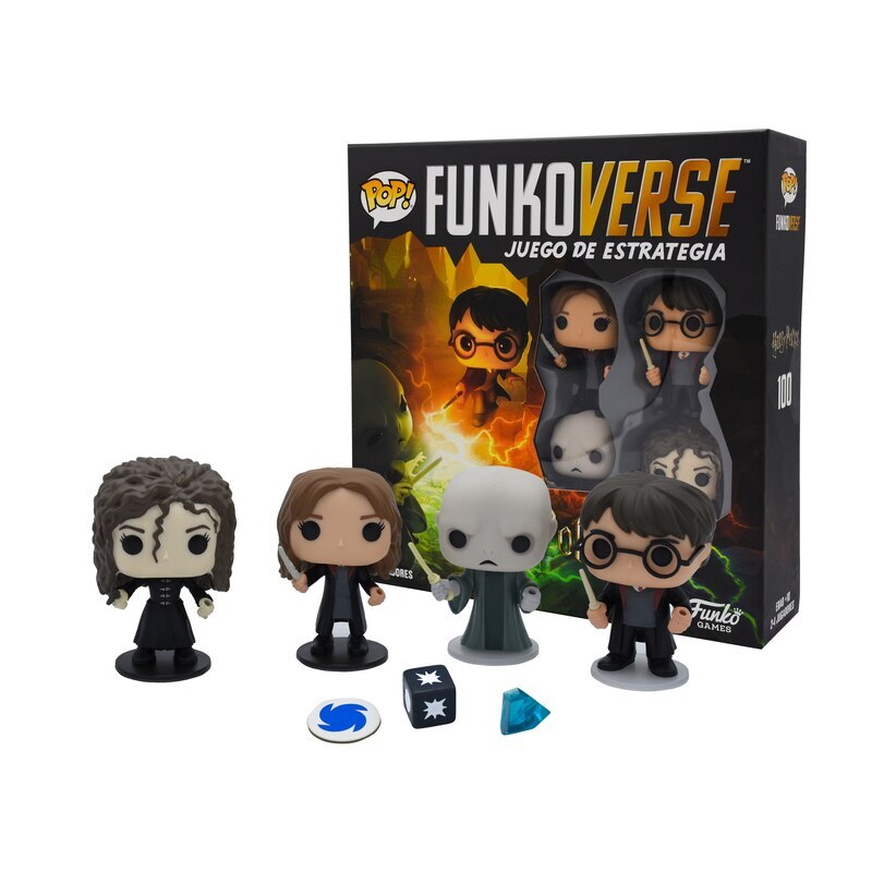 Set Funko Pop Funkoverse Harry Potter Cuatro Personajes