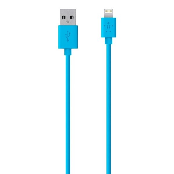 Cable Belkin Lightning USB Blue Azul