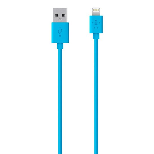 Cable Belkin Lightning USB Blue Azul