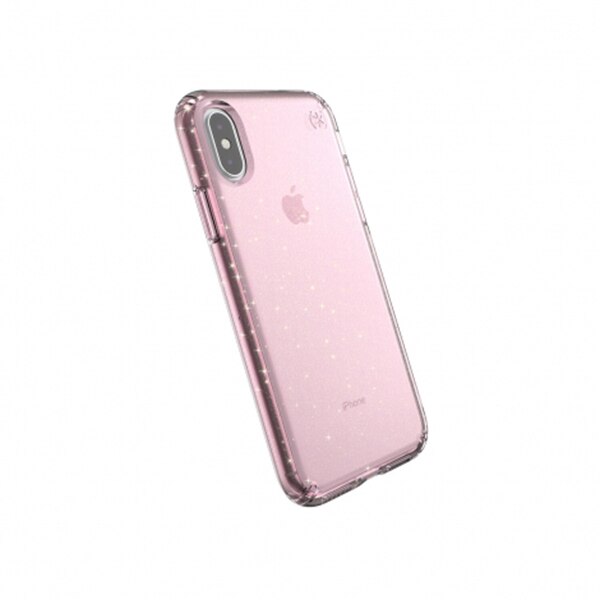 Case SPECK PRESIDIO Para iPhone X/Xs (Exclusivo de Apple) - Glitter/Rosa