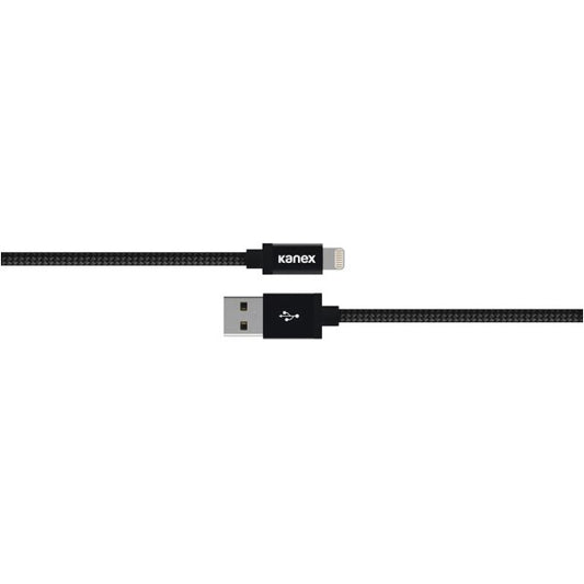 Cable Kanex Premium Durabraid Lightning Chargesync 4 Ft/1.2 M - Negro