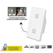 Interruptor Inteligente Doble para casa