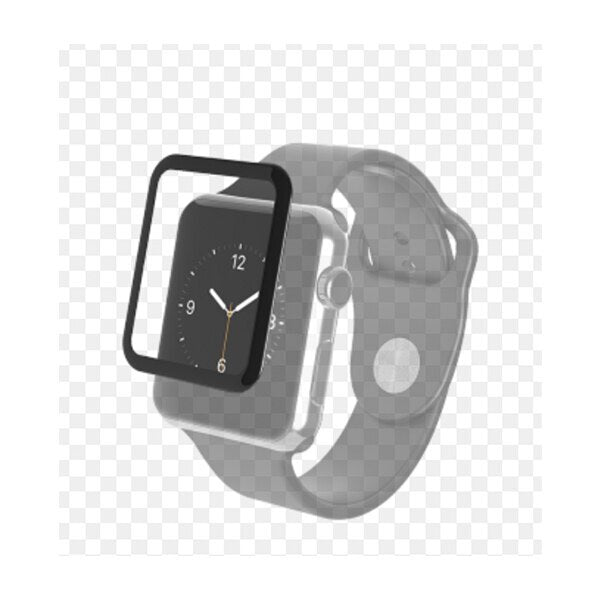 Zagg Invisibleshield Luxe Glass Apple Watch 38" Black Series 2