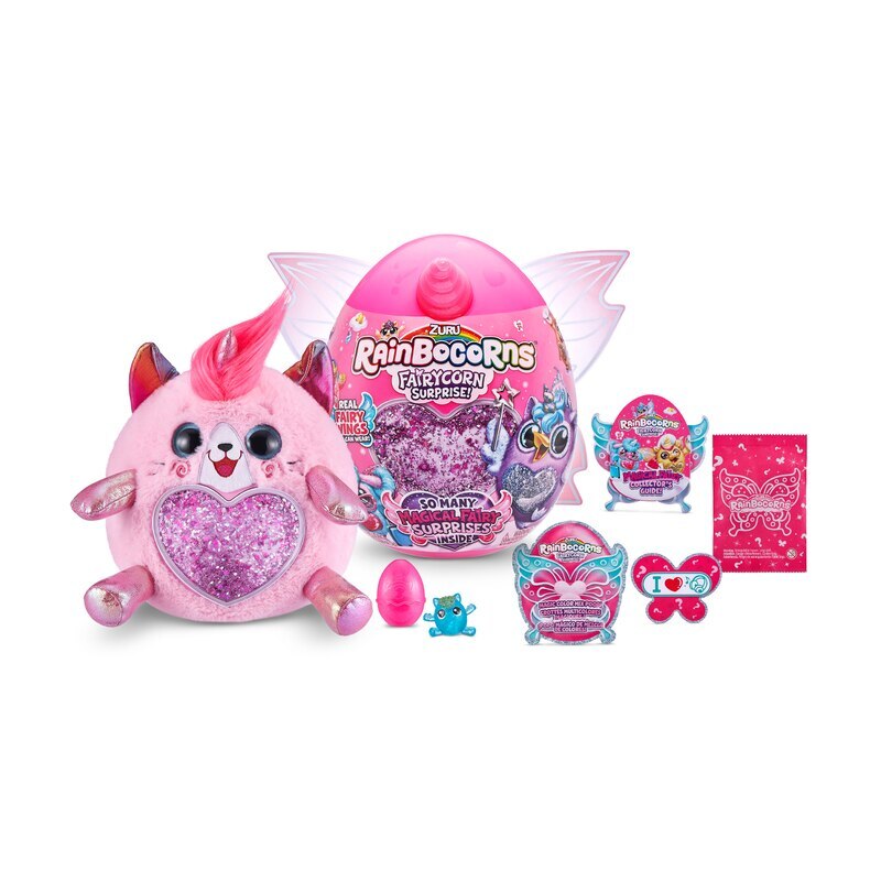 Peluche Rainbocorn Sorpresa Línea Fairycorn