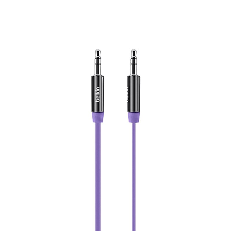 Cable Belkin Stereo Mixit 3' Audio 3.5Mm To 3.5Mm - Morado