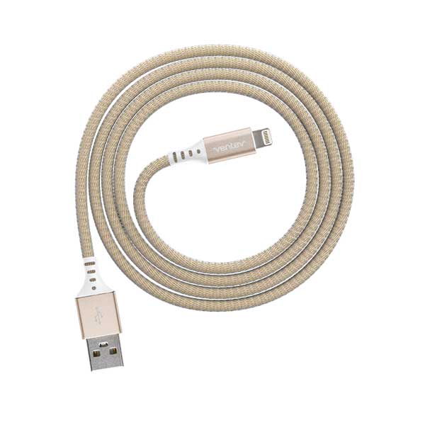 Cable Ventev Lightning 4Pies - Dorado