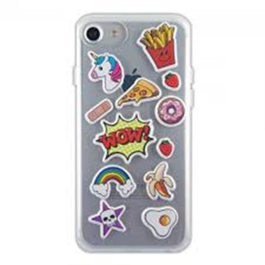 Case Puffy Stickers iPhone 6, 6s, 7 y 8 Cool