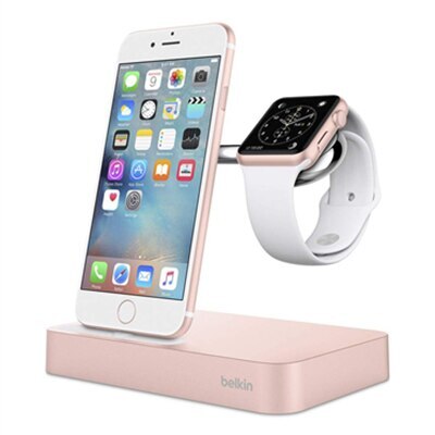 Apple Watch Belkin Conector Lightning - Oro Rosa