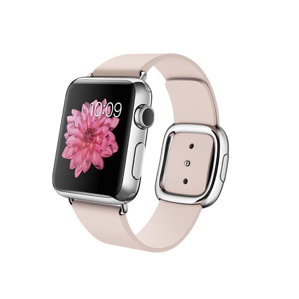band apple watch 38mm ss s pnk mdrn bkl-s-lae
