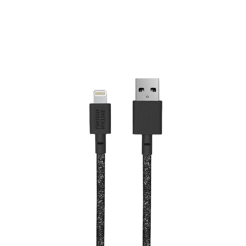 Cable Trenzado Lightning Native Union de 1.2m - Negro Cosmos