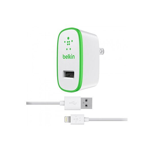 Cargador Belkin Lightning USB 1.2 Mts - Negro