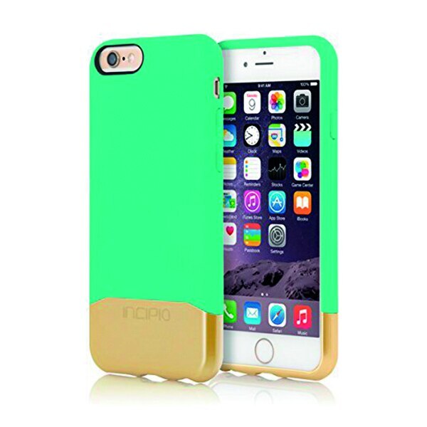Case INCIPIO EDGE CHROME Para iPhone 6 - Verde/Oro