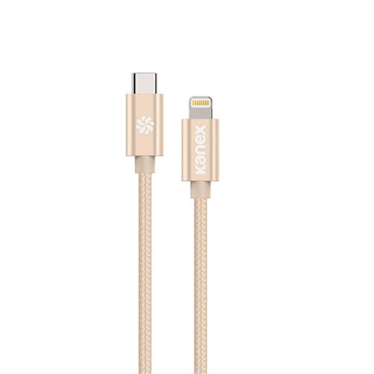Cable Kanex USB-C To Lightning Cable 2M Dorado
