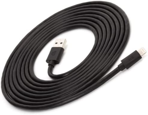 Cable Griffin USB-A a Lightning de 10 pies - Negro