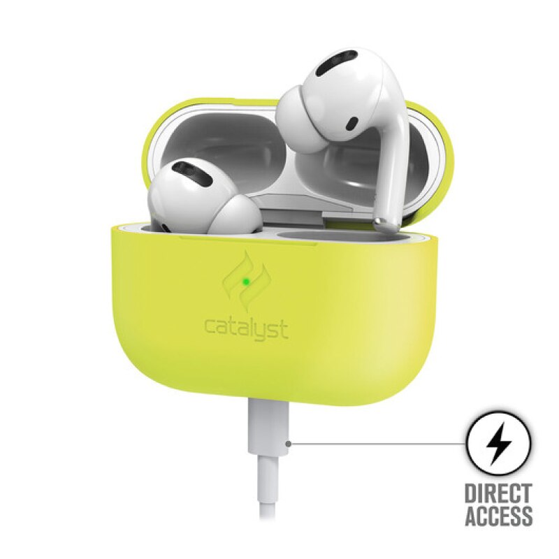 Case CATALYST SLIM Para Airpods Pro -  Amarillo Neón