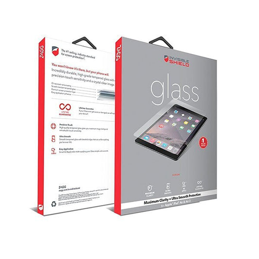 Protectror de Pantalla ZAGG INVISIBLESHIELD en vidrio templado Para iPad Air2/Pro de 9.7¨