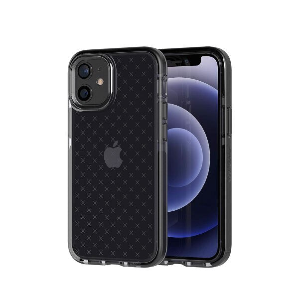 Case TECH21 EVO CHECK Para iPhone 12 - Negro