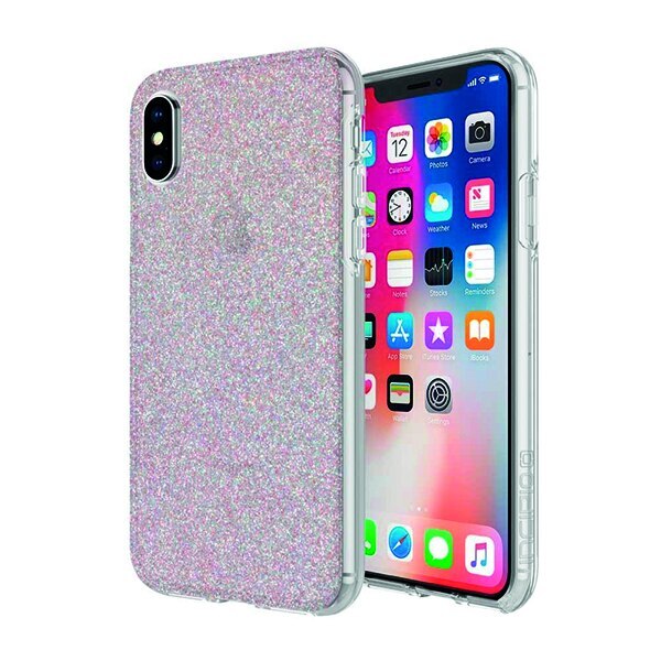 Incipio Design Series Classic For iPhone X Champagne Glitter