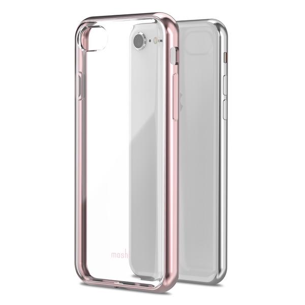 Case Moshi Vitros Para iPhone 7/8 - Transparente/Rosa