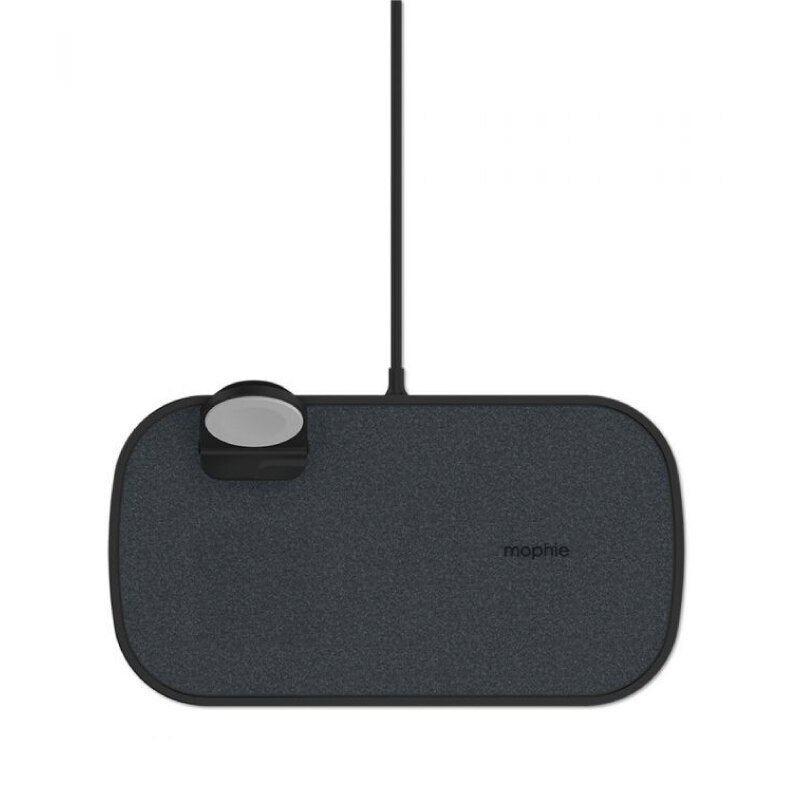 Base de Carga Mophie Inalámbrica 3 en 1 - Negro