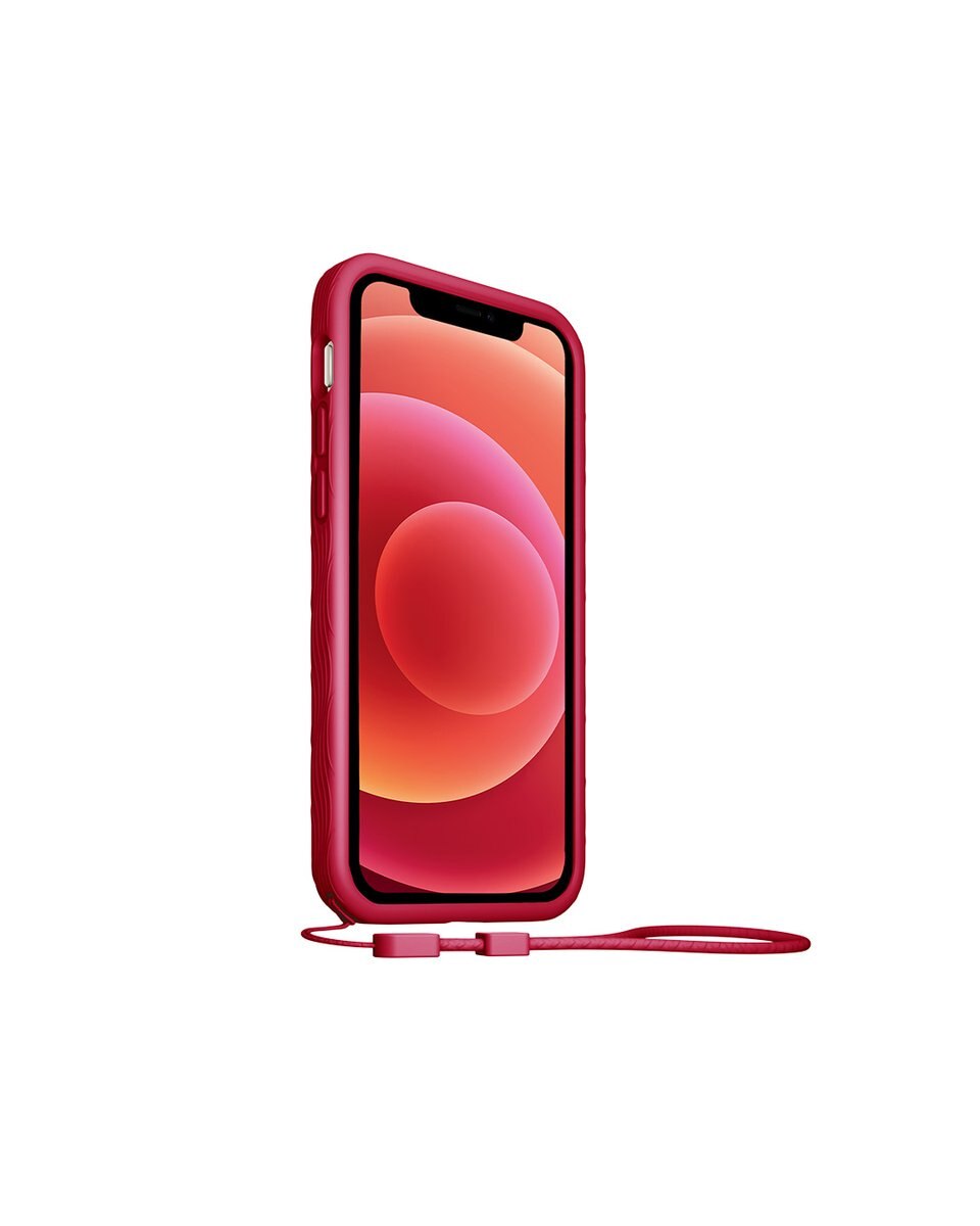 Case Nco Safecase Grip Para iPhone 12 Mini - Rojo Cereza